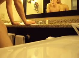 Chocolate pole filling the Vanilla hole